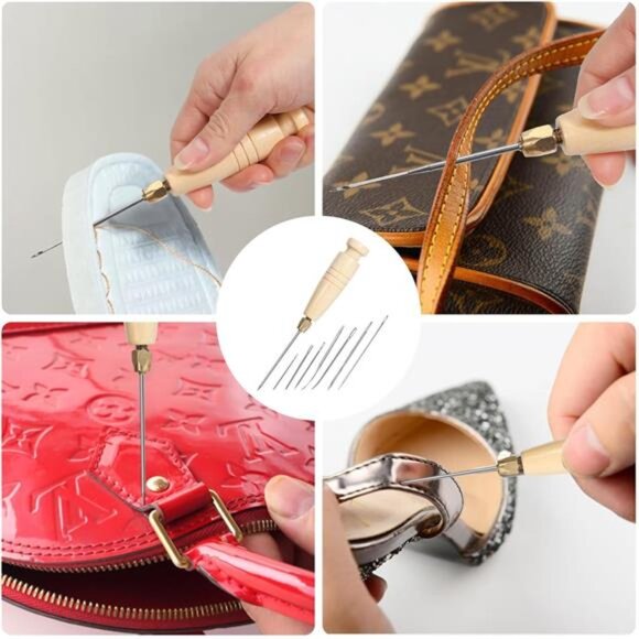 3-Spool Nylon Thread for Sewing, Each 80 Yards Thick Thread Kit for Hand Sewing - Picture 2 of 14